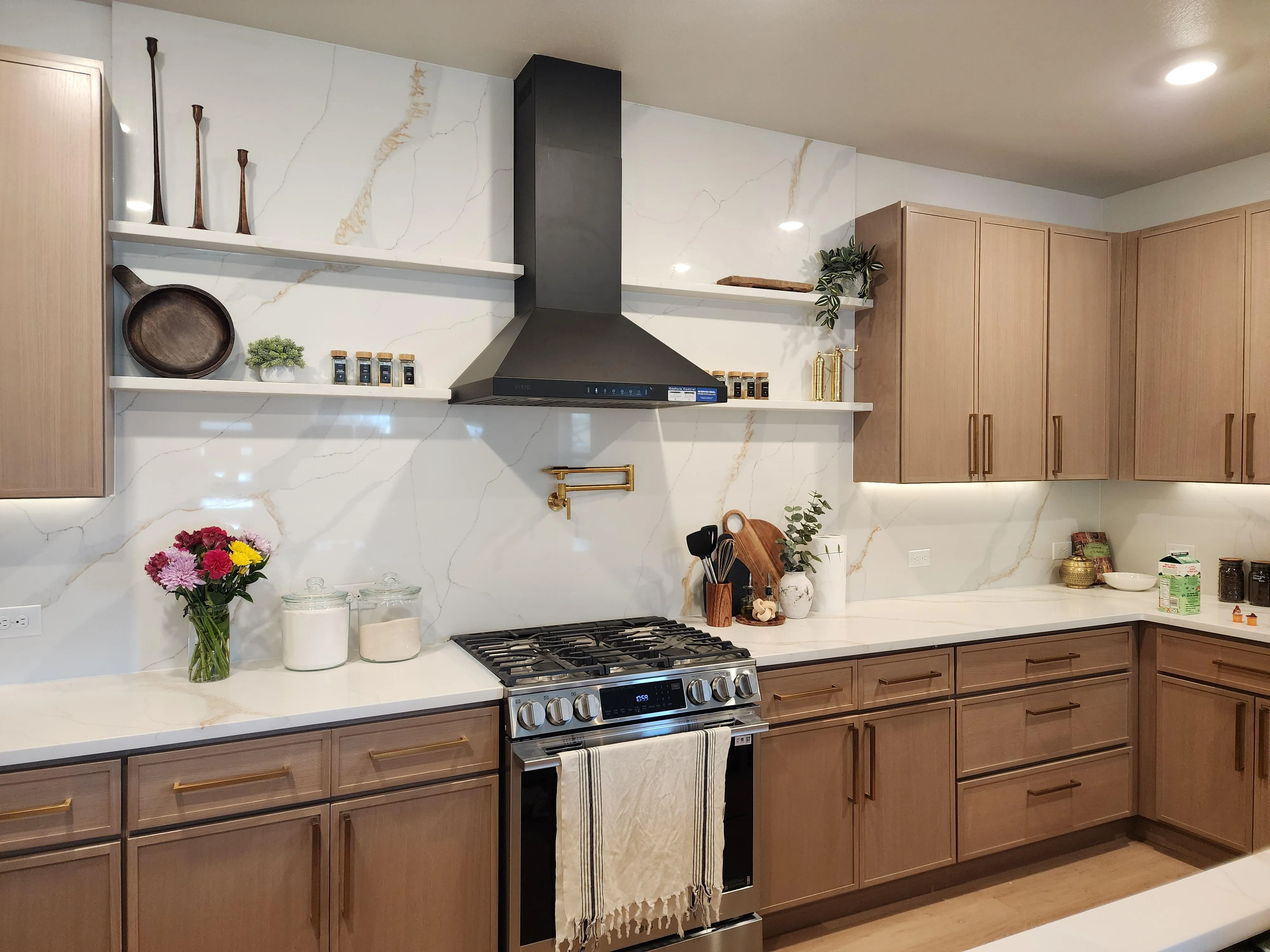 Renovated kitchen